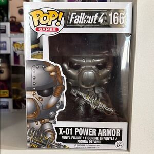 Funko Pop! Games Fallout 4 X-01 Power Armor Figure - Silver and Black